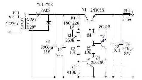 五类经典电源电路详解:稳压、开关、DC/DC、充电、恒流...的图3
